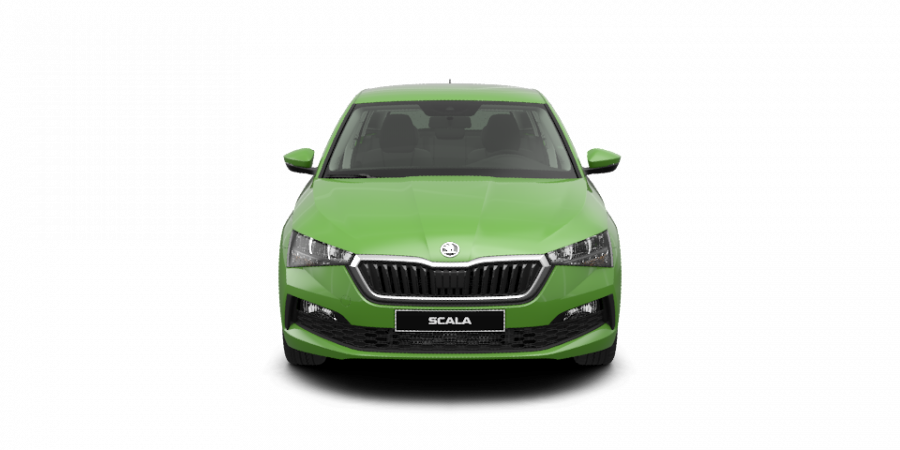 Škoda Scala, 1,0 TSI 85 kW 6-stup. mech., barva zelená