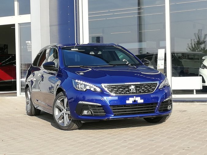 Peugeot 308, SW GT LINE BlueHDi 130 MAN6, barva modrá