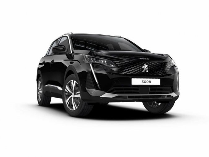 Peugeot 3008, ALLURE PACK 1.2 130k EAT8, barva černá