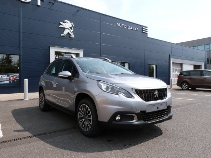 Peugeot 2008, ACTIVE 1.2 PureTech 82k Paket CITY + Connect Radio, barva šedá