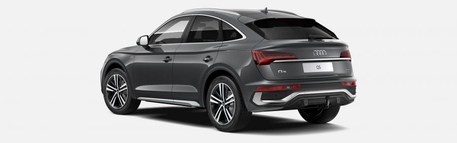 Audi Q5 Sportsback, Q5 SB S line 40 TDI 150kW quattro, barva šedá