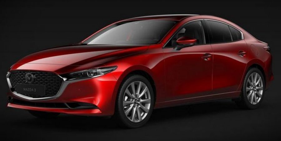 Mazda 3, 2.0 Skyactiv G122 A/T, barva červená