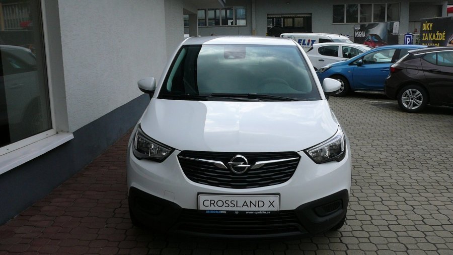 Opel Crossland X, "SMILE" 1.2, barva bílá