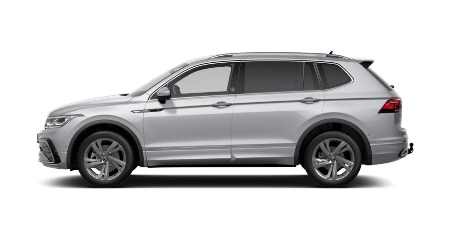 Volkswagen Tiguan Allspace, Allspace R-Line 2,0 TDI 142 kW 4M 7DSG, barva stříbrná