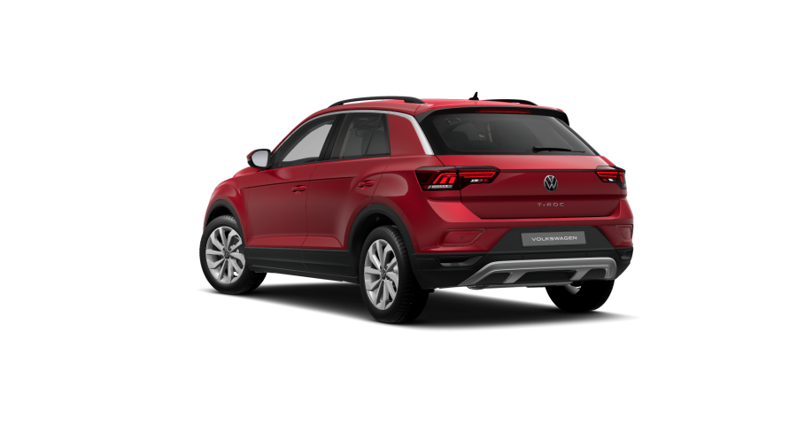 Volkswagen T-Roc, T-Roc People 1,5 TSI 110 kW 7DSG, barva červená