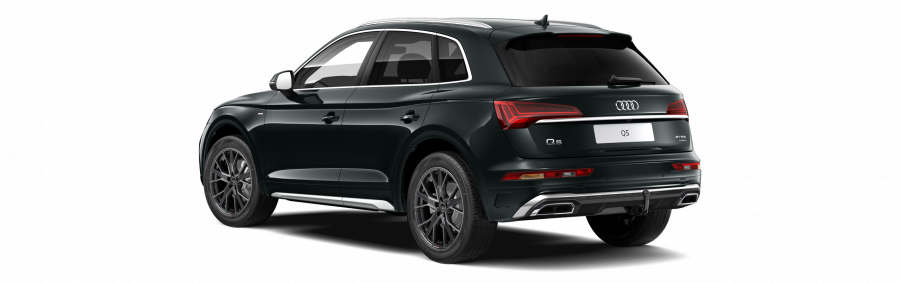 Audi Q5, Q5 S line 40 TDI 150kW quattro, barva černá