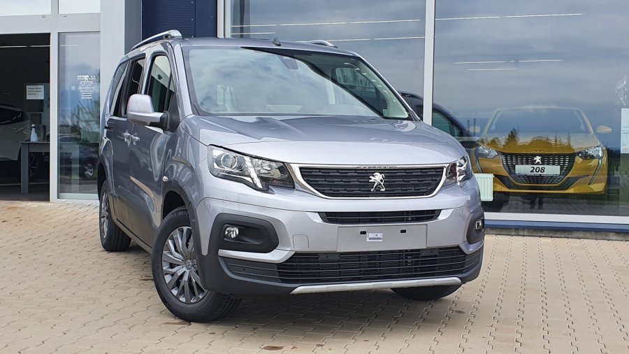 Peugeot Rifter, LONG ALLURE BlueHDi 130 MAN6, barva šedá