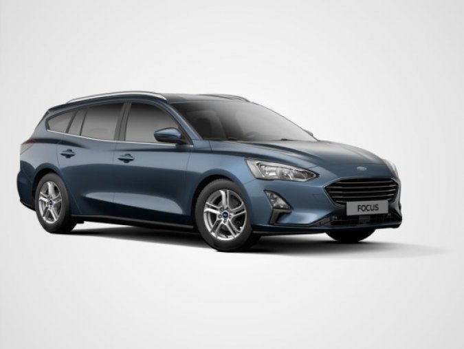 Ford Focus, 1.0 EcoBoost, barva modrá