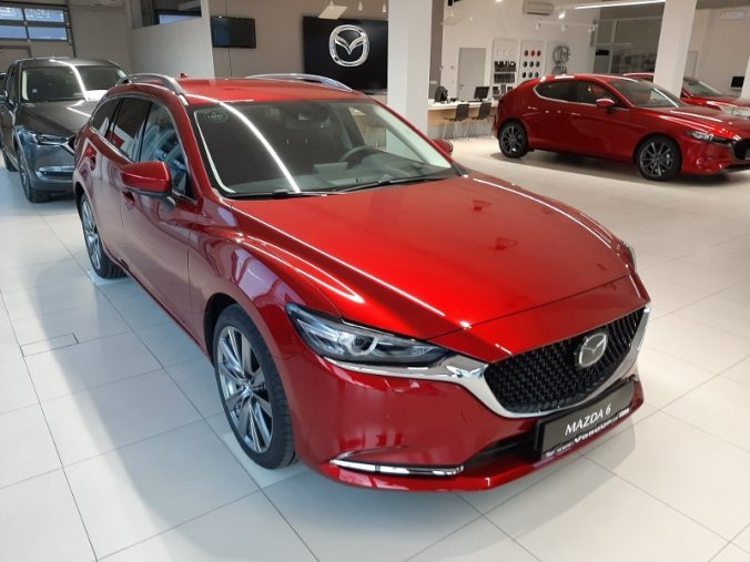 Mazda 6, 2,5i 194k A/T - odběr 03/2020, barva červená