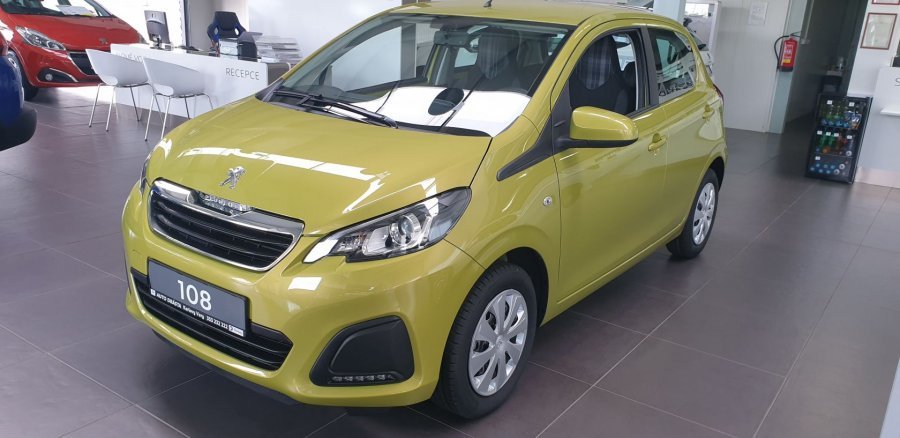 Peugeot 108, 5dv. ACTIVE 1.0 VTi 72k S&S MAN5, barva zelená