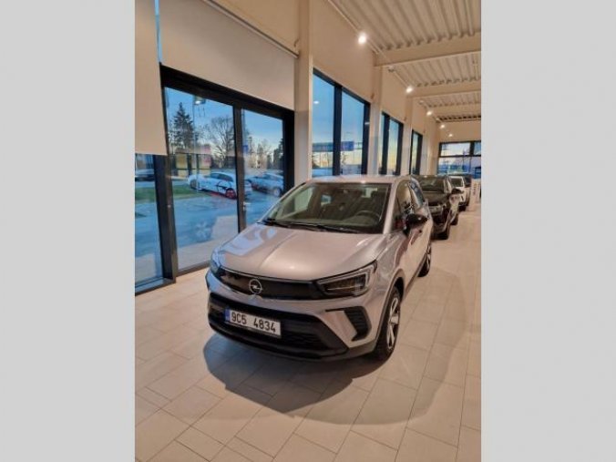 Opel Crossland X, Edition 1.2Turbo(81kW/110K)6MT, barva šedá