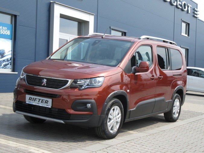 Peugeot Rifter, LONG ALLURE 1.5 BlueHDi 130 S&, barva šedá