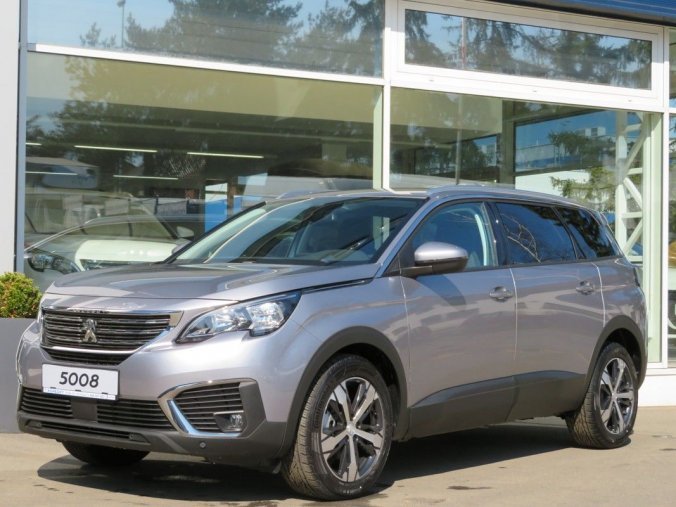 Peugeot 5008, ACTIVE 1.2 PureTech 130 S&S MA, barva stříbrná