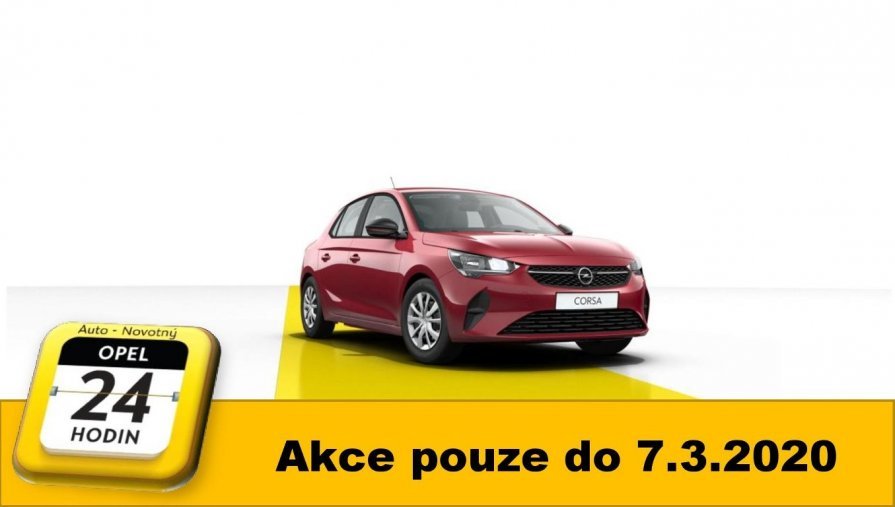 Opel Corsa, Smile 1.2 MT-5 51 kW, barva červená