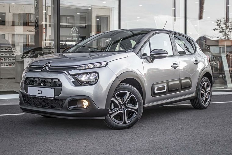 Citroën C3, Citroën C3 1,2 PureTech 83 MAN FEEL PACK, barva stříbrná