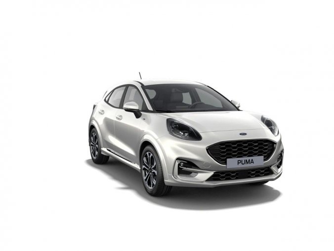 Ford Puma, SUV, ST-Line SUV 1,0 EcoBoost (mHEV) 92 kW / 125 k, barva bílá