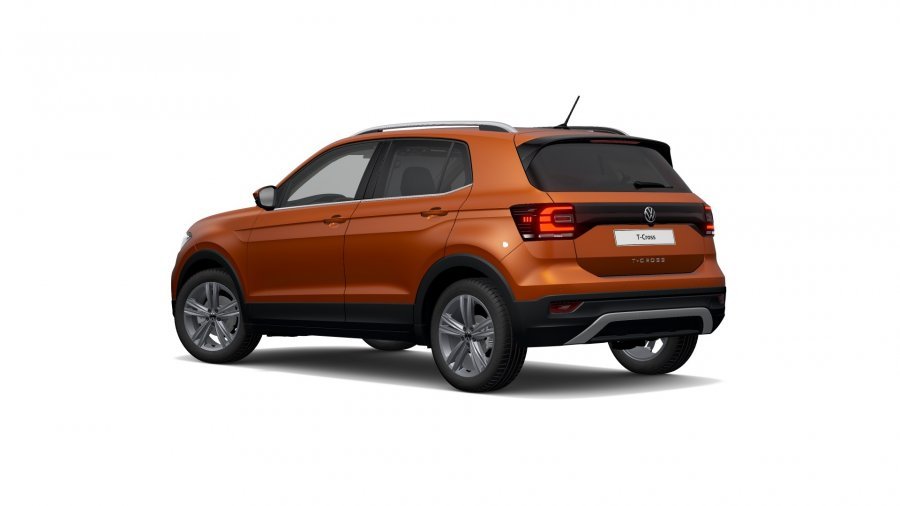 Volkswagen T-Cross, T-Cross Style 1,5 TSI 110 kW 7DSG, barva oranžová