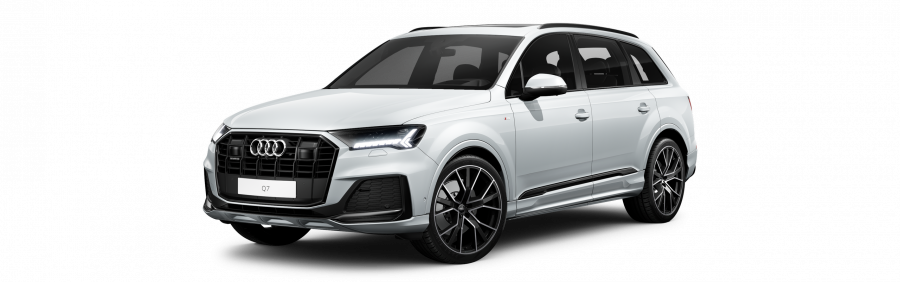 Audi Q7, Q7 S line 50 TDI quattro, barva bílá