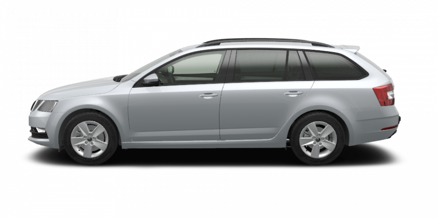 Škoda Octavia, 2,0 TDI 110 kW 6-speed mech., barva stříbrná