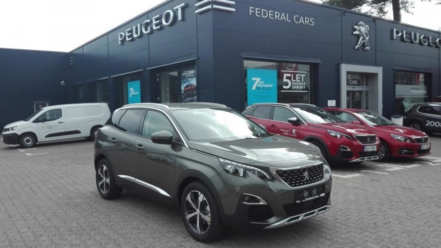 Peugeot 3008, ALLURE 1.5 BlueHDi 130k EAT8, barva šedá