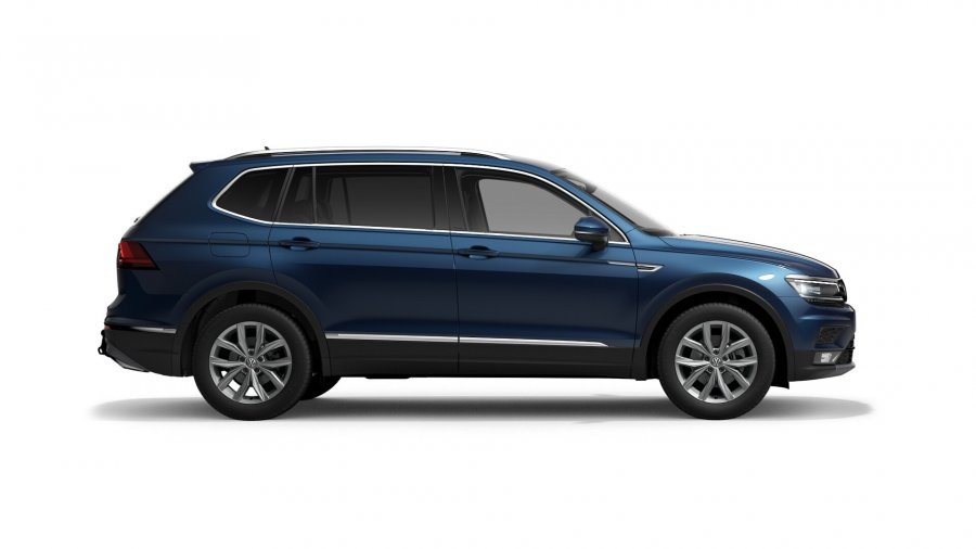 Volkswagen Tiguan Allspace, Allspace Highline 1,5 TSI ACT 7DSG, barva modrá