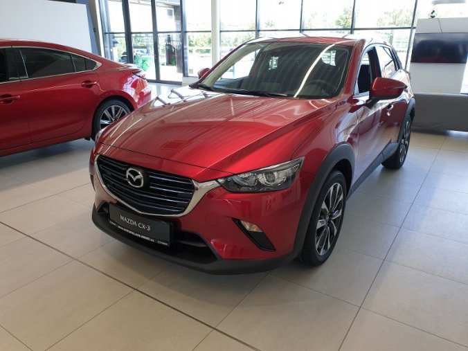 Mazda CX-3, 2,0G 121k, barva červená