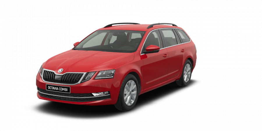 Škoda Octavia, 1,6 TDI 85 kW 6-stup. mech. 4x4, barva červená