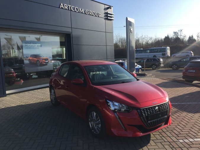 Peugeot 208, ACTIVE 1.2 PureTech 100 S&S MAN6, barva červená