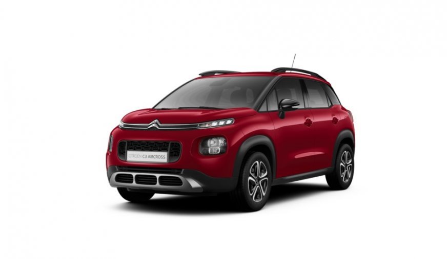 Citroën C3 Aircross, 1.2 PureTech 110, barva červená