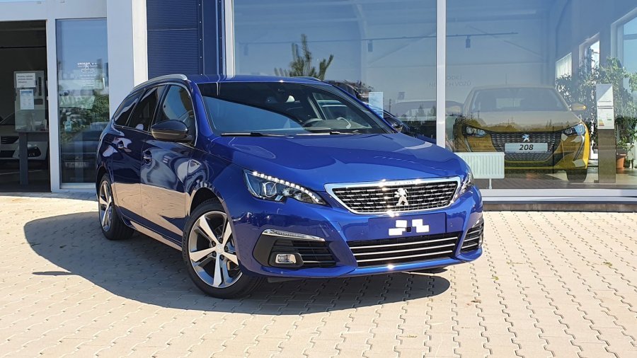 Peugeot 308, SW GT LINE 1.5 BlueHDi 130 S&S MAN6, barva modrá