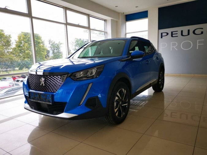 Peugeot 2008, Allure 1,2 PureTech 130 96 kW, barva modrá