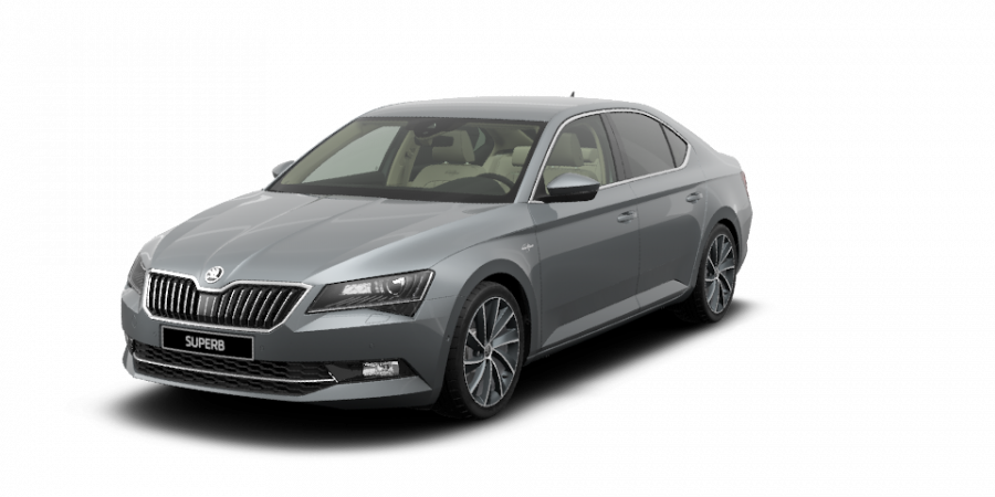 Škoda Superb, 2,0 TDI 140 kW 7-stup. automat., barva šedá