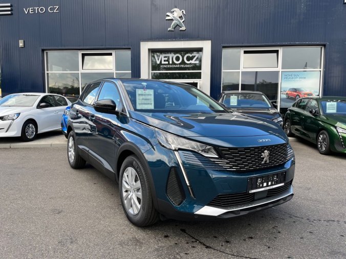 Peugeot 3008, ACTIVE PACK 1.2 PureTech 130 S&S MAN6, barva modrá