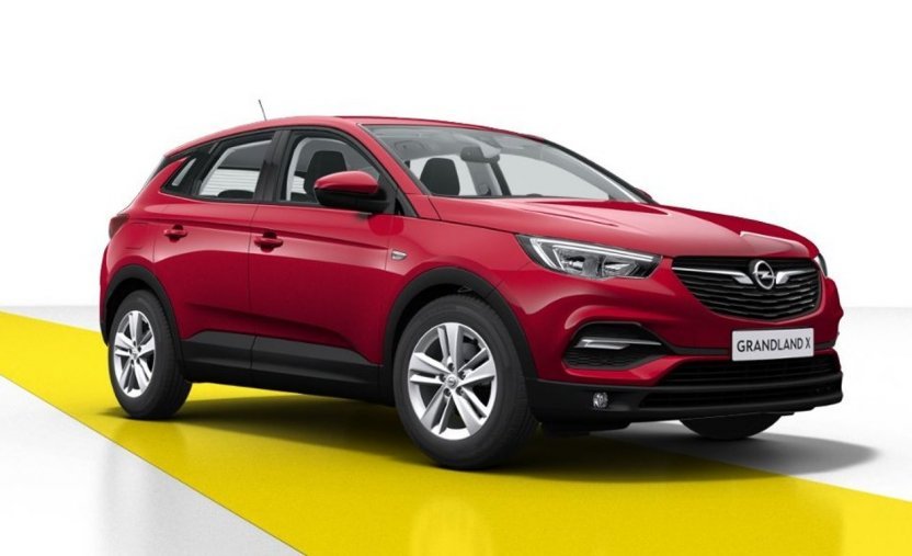 Opel Grandland X, 1.2 Turbo Enjoy MT6, barva červená