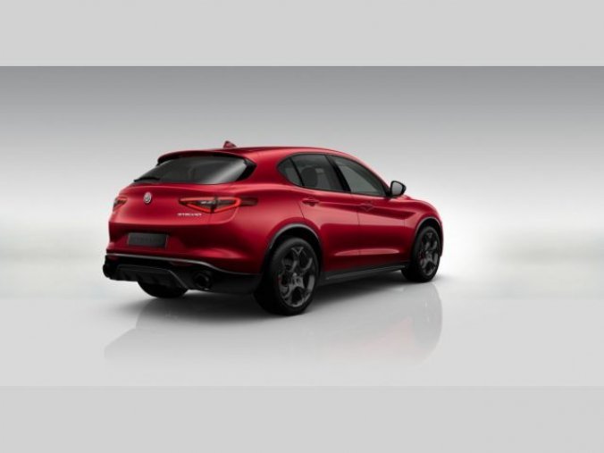 Alfa Romeo Stelvio, 2.0 Turbo 280k Q4 COMPETIZIONE, barva červená