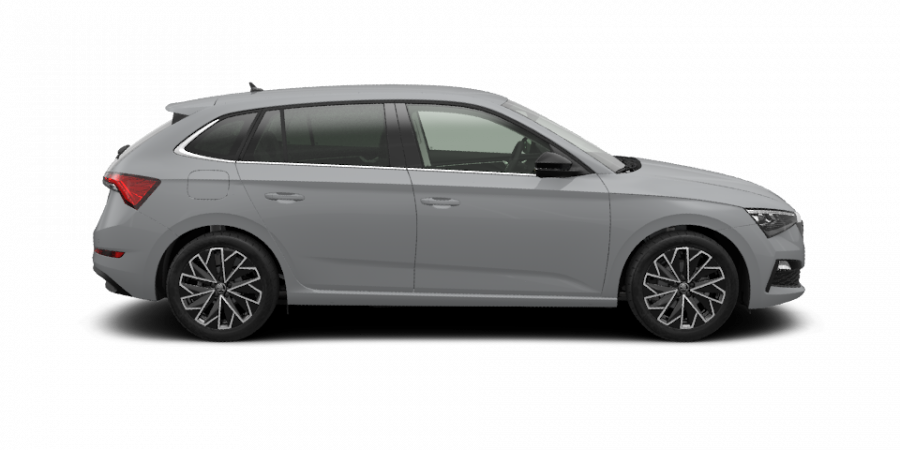 Škoda Scala, 1,0 TSI 85 kW 6-stup. mech., barva šedá