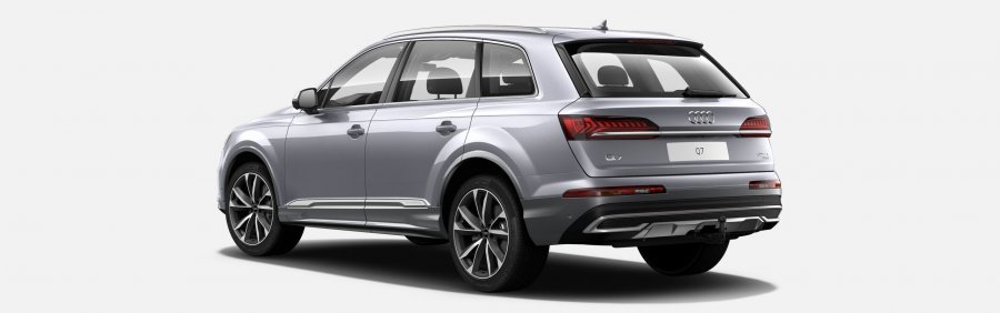 Audi Q7, Q7 50 TDI quattro, barva stříbrná