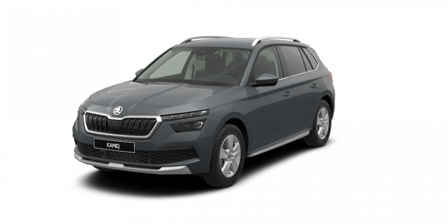 Škoda Kamiq, 1,0 TSI 85 kW 6-stup. mech., barva šedá