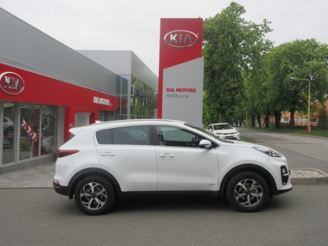 Kia Sportage, 1.6 T-GDI 7DCT 4x4 TOP, barva bílá