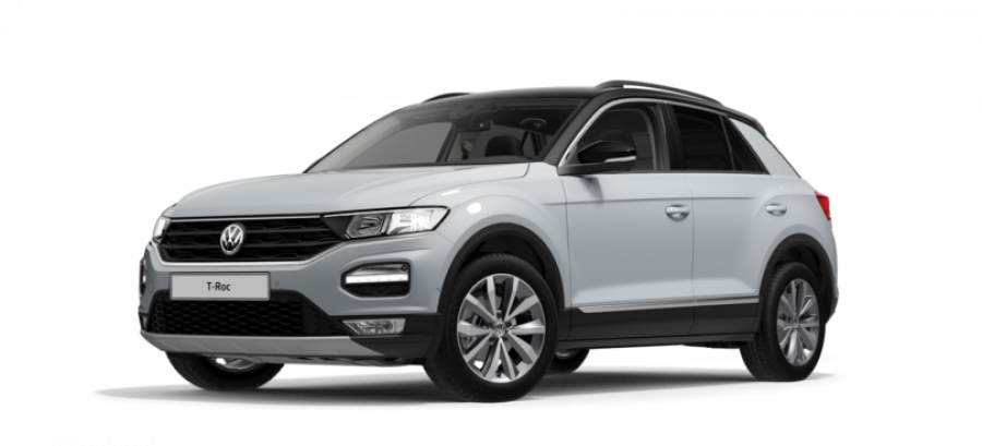 Volkswagen T-Roc, Style 1,0 TSI 6G, barva bílá