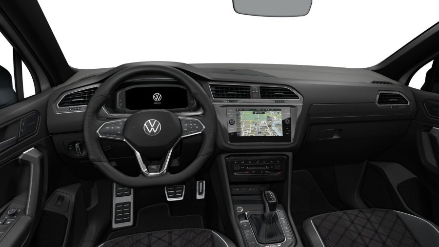 Volkswagen Tiguan Allspace, Allspace R-Line 2,0 TSI 180 kW 4M 7DSG, barva bílá