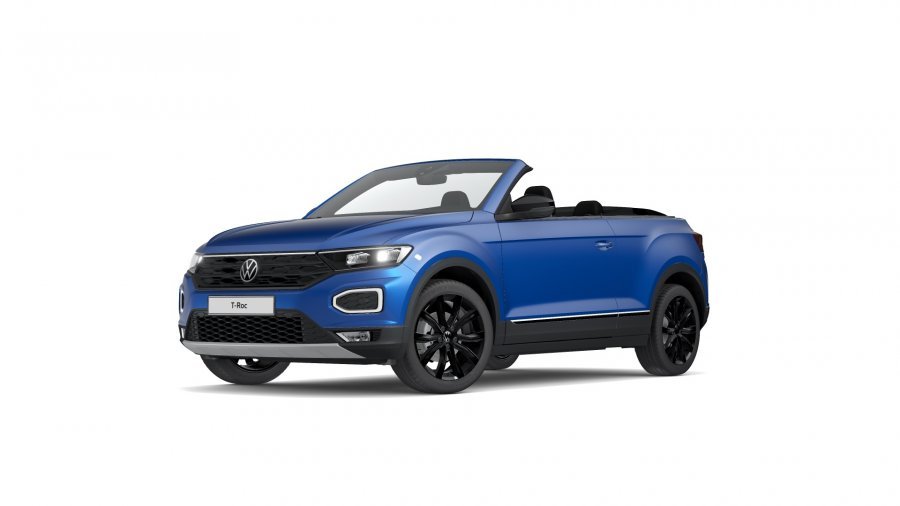 Volkswagen T-Roc, T-Roc Cabriolet Style 1,5 TSI ACT 7DSG, barva modrá