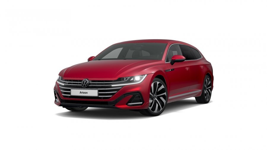 Volkswagen Arteon Shooting Brake, Arteon SB R-Line 2,0 TSI 7DSG, barva červená