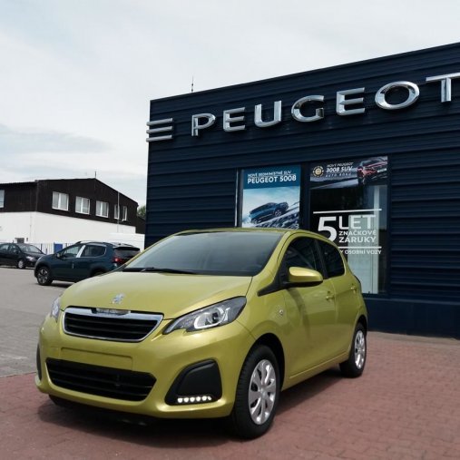 Peugeot 108, 5dv. ACTIVE 1.0 VTi 72k, barva zelená