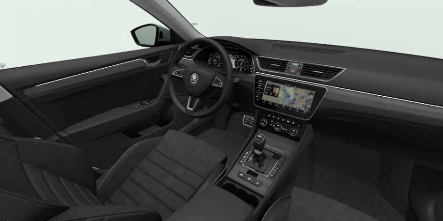 Škoda Superb, 2,0 TDI 140 kW 7-speed automat. 4x4, barva bílá