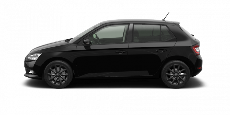 Škoda Fabia, 1,0 TSI 70 kW 5-stup. mech., barva černá