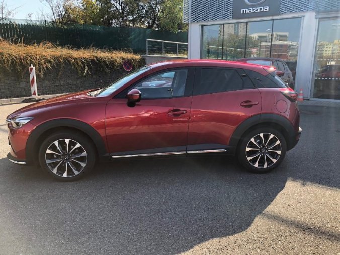 Mazda CX-3, 2.0 G121 - AT, barva červená