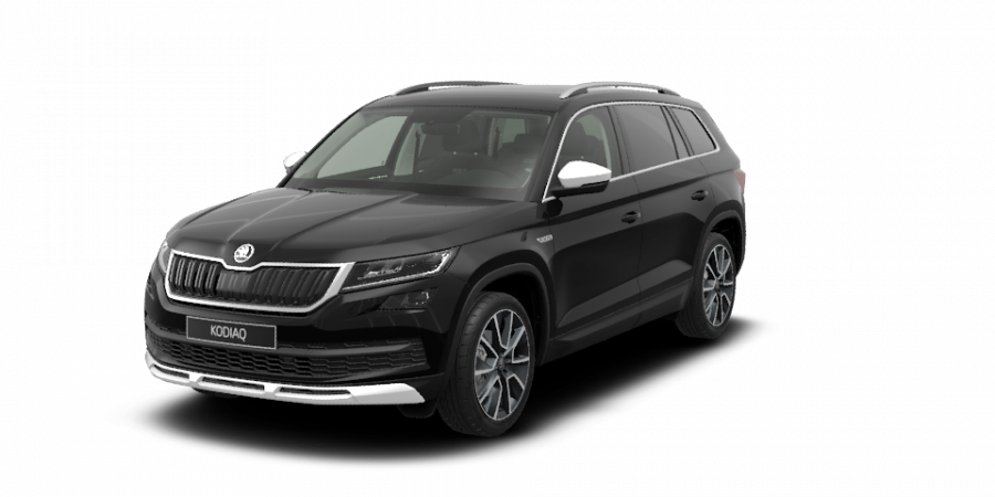 Škoda Kodiaq, 2,0 TDI 110 kW 6-stup. mech. 4x4, barva černá