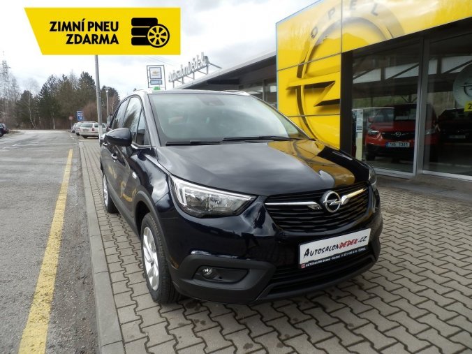 Opel Crossland X, SMILE 1.2/81kW MT6, barva modrá