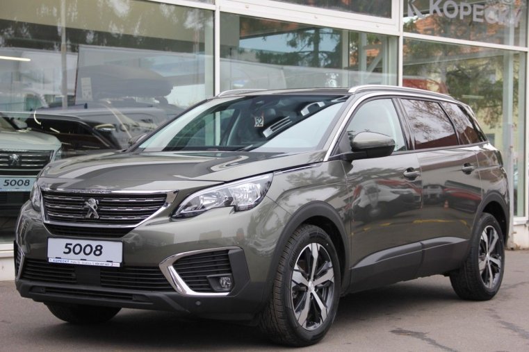 Peugeot 5008, ACTIVE 1.2 PureTech 130 MAN6, barva šedá